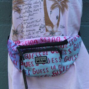 GUESS  Logo Tape Fanny Pack